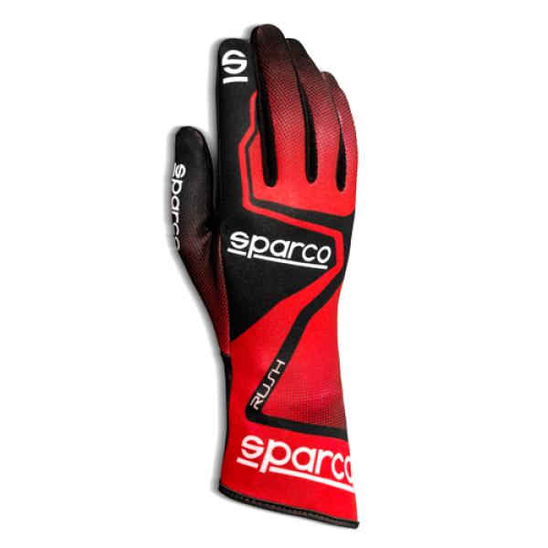 Sparco Kart Handschuhe RUSH rot Gr. 09